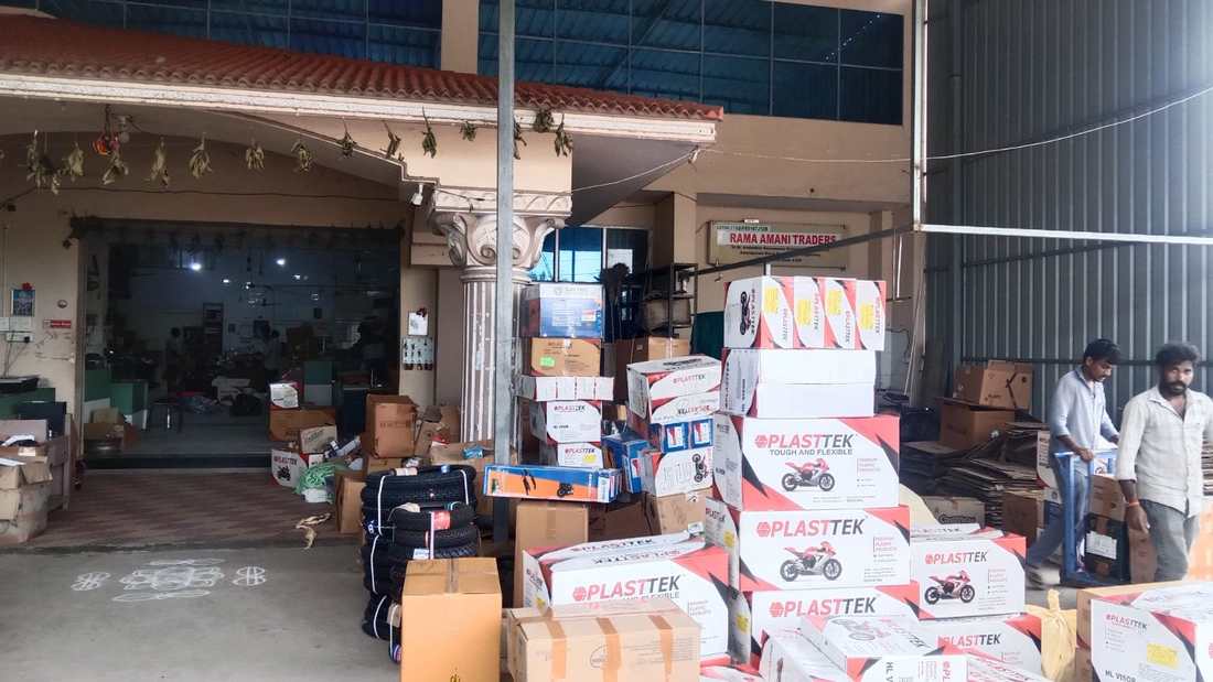 Stock at the Rama Amani storefront